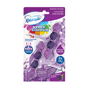 Kostka WC Kolorado Hyper Colour 2x45g Violet