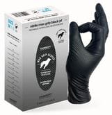 Rękawiczki nitrylowe MedaSEPT czarne r. XL 90 szt