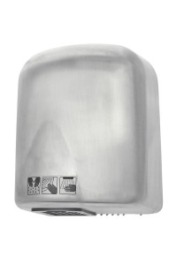 Suszarka elektryczna do rąk 1650W ze stali nierdzewnej - satyna