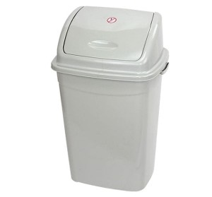 Kosz na śmieci z uchylną pokrywą 26l