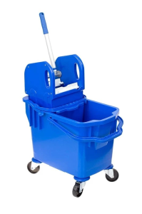 Wiadro na kółkach 25l z wyciskarką do mopa