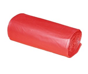 Worki na śmieci Packer 60l czerwone a'50