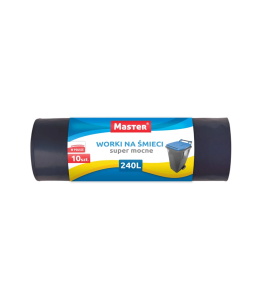 Worki na śmieci 240l mocne 10 szt.
