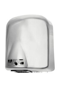 Suszarka elektryczna do rąk 1650W ze stali nierdzewnej - połysk